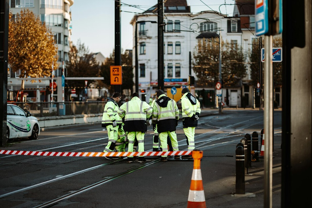 security team stopping shoplifters